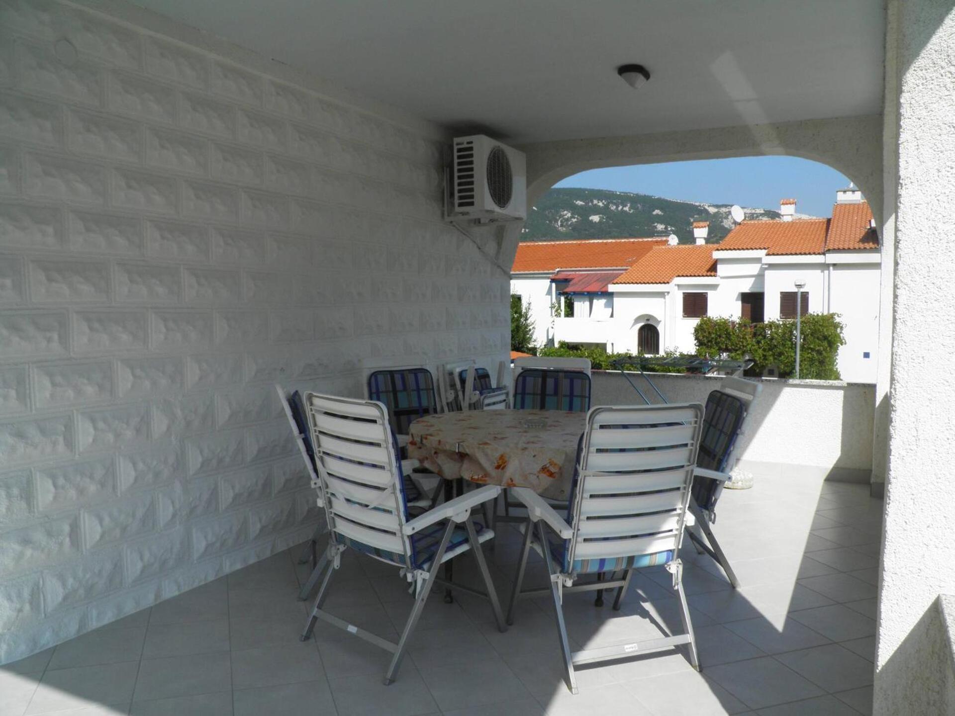 Apartments Klaric Baška Exterior foto